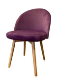 Silla Velvet Lila