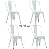 Pack 4 Silla Tólix Blanca